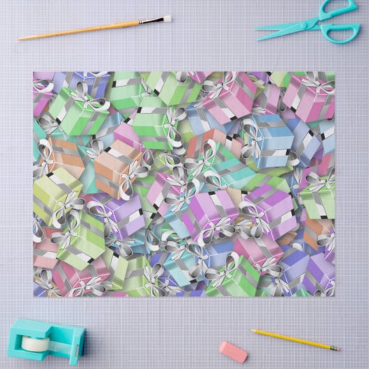 Pastelltafel Seidenpapier (Basteln)