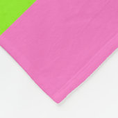 Pastelltänzer fasst Typografie ab Fleecedecke (Ecke)