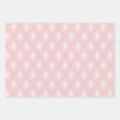 PASTELLTASTEN FÜR PINK- UND TAN-MUSTER GESCHENKPAPIER SET (Vorderseite)