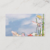 Pastellteilekarte Visitenkarte (Rückseite)