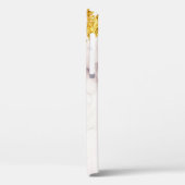 Pastelltenderness: Goldene Wirbel Kunst. Case-Mate iPhone Hülle (Rückseite / Links)