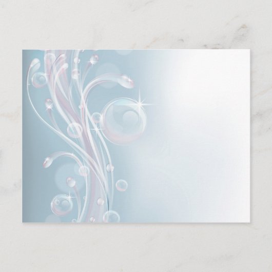 Pastellton-Grundwasserdesign Postkarte (Vorderseite)