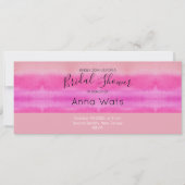 Pastelltöne aus rosa Aquarell, handbemalt (Vorderseite)