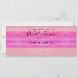 Pastelltöne aus rosa Aquarell, handbemalt