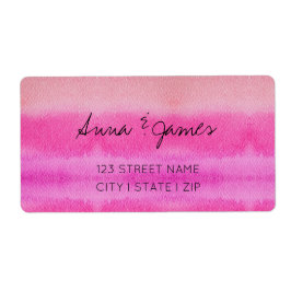 Pastelltöne aus rosa Aquarell, handbemalt