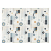 Pastelltöne des geometrischen Musters Mitte des Ja Tischdecke (Vorderseite (Horizontal))