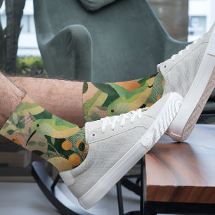 Pastelltöne, Kolibris im Flug Socken