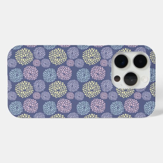 Pastelltöne lila-gelb-rosa Case-Mate iPhone hülle (Rückseite (Horizontal))