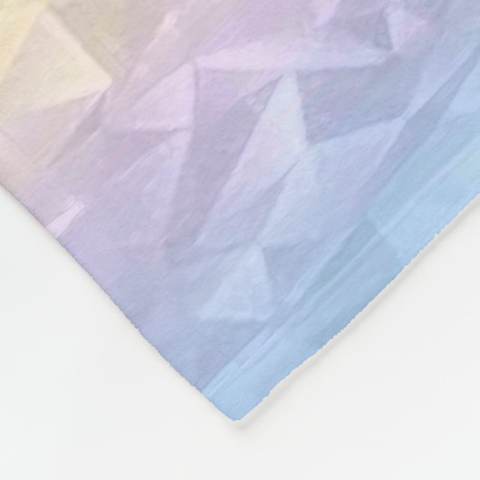 Pastelltuch Fleecedecke (Ecke)