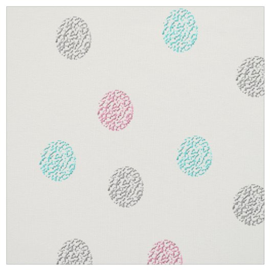PastellTupfen-Gewebe Stoff (Muster)