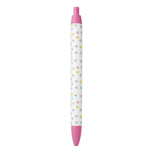 PastellTupfen-Stift Kugelschreiber (Vorderseite Vertikal)