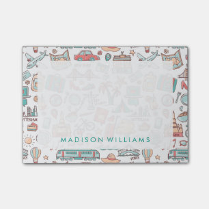 Pastellturismus Post-it Klebezettel