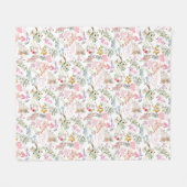 Pastellverzierungen 02 fleecedecke (Vorderseite (Horizontal))