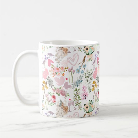 Pastellverzierungen 02 kaffeetasse (Links)