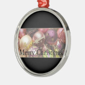 Pastellwerk Silbernes Ornament (Links)