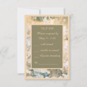 Pastellwiese Wildblume RSVP Karte (Vorderseite)