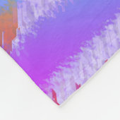 Pastellwirbel-Abstraktdecke Fleecedecke (Ecke)