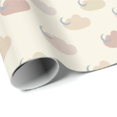 Pastellwolken Geschenkpapier (Rolleneckpunkt)
