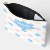 Pastellwolken. Zubehörtasche (Offen)