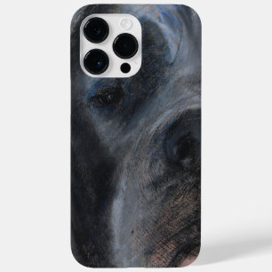 Pastellzeichnung blauer Great Dane  Case-Mate iPhone 14 Pro Max Hülle