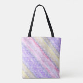 Pastellzuckerschädel-Tasche Tasche (Rückseite)