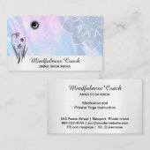 *~* Pastelmoon Lacey Mandala Foil Floral Visitenkarte (Vorne/Hinten)