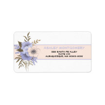 Pastelpfirsich und Violett Fünf wilde Rose