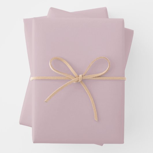 Pastelpink Geschenkpapier Set (Beispiel)