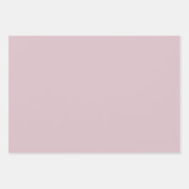 Pastelpink Geschenkpapier Set