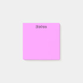 Pastelpink Post-it Klebezettel (Vorderseite)