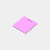 Pastelpink Post-it Klebezettel (angewinkelt)