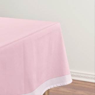 Pastelpink Tischdecke