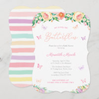 Pastels Butterfys Garden Brautparty Party
