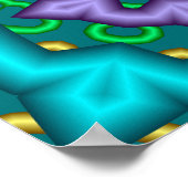 Pastels Mandala Poster (Ecke)