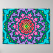 Pastels Mandala Poster (Vorne)
