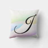 Pastels Triangle Baby Kissen (Rückseite)