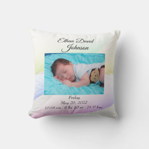 Pastels Triangle Baby Kissen