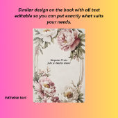 Pastelschottergrenze RSVP Karte