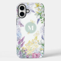 PastelSpring Floral Monogramm