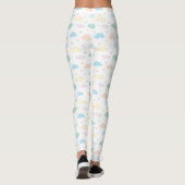 Pastelstars und Wolken Leggings (Rückseite)
