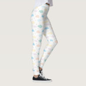 Pastelstars und Wolken Leggings (Rechts)