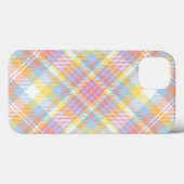 Pastelstreifen Kariert Case-Mate iPhone Hülle (Rückseite (Horizontal))