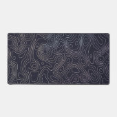 Pasteltopographische Karte Schreibtischunterlage (Vorderseite)