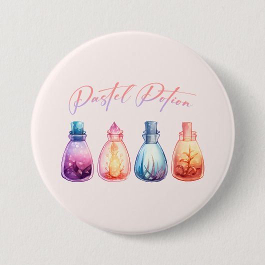 Pasteltrank Button (Vorderseite)