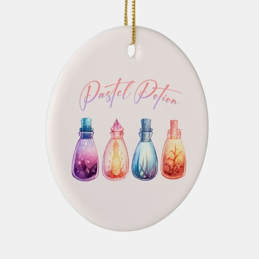 Pasteltrank Keramik Ornament (Rechts)