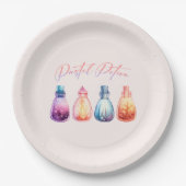 Pasteltrank Pappteller (Vorderseite)