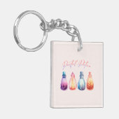 Pasteltrank Schlüsselanhänger (Vorderseite links)