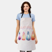 Pasteltrank Schürze (Getragen)