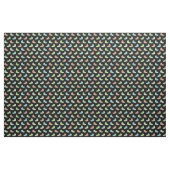 Pastelwanderstiefel auf Gemustertem Schwarz Stoff (Fat Quarter (45,7 x 55,9 cm))