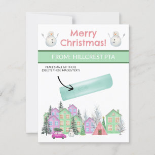 Pastelweihdorf, Personalisiertes Geschenk Einladung